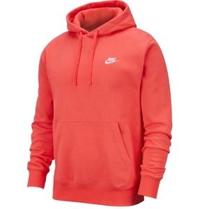 Authentic Nike women’s salmon funnel neck hoodie